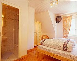 Une chambre montrée sur le site de l’hôtel